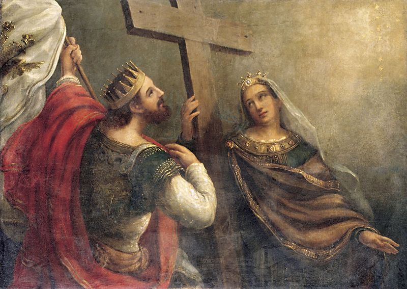 В. Сазонов. «Святые Константин и Елена». 1870